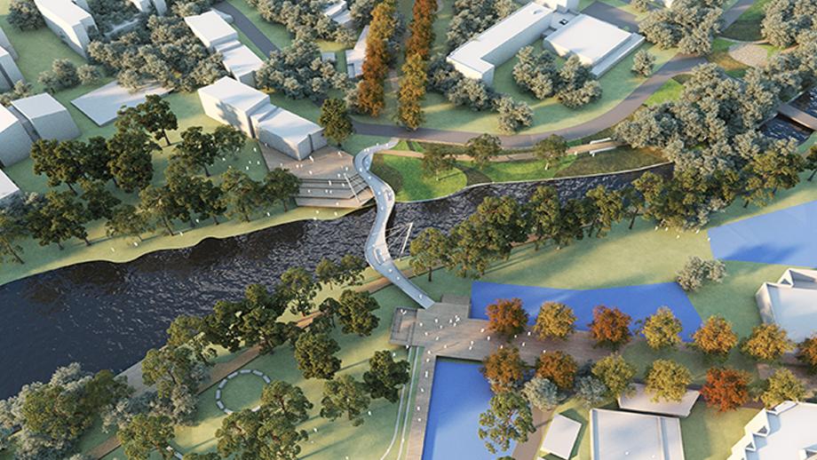 Campus Master Plan - Sullivans creek hub