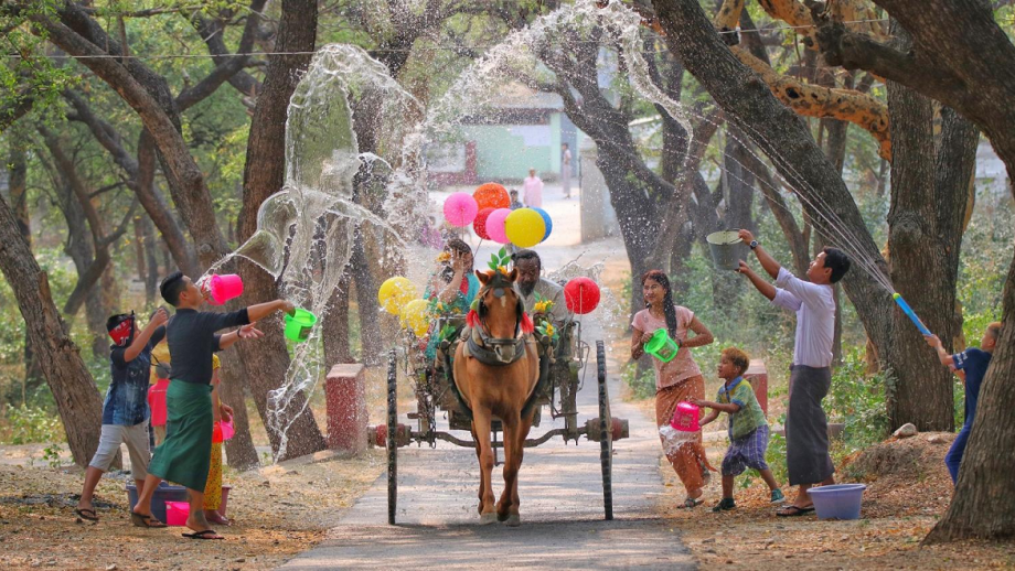 Myanmar New Year Water Festival 