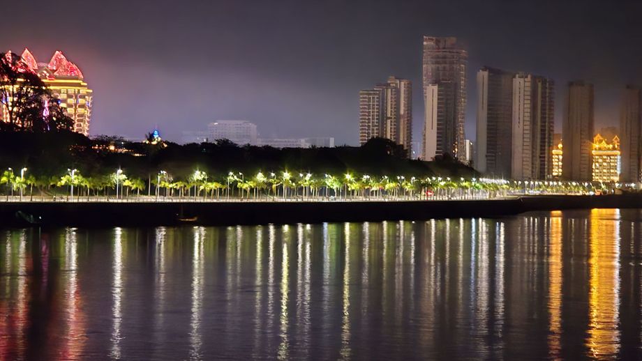 A casino on the banks of the Mekong River photo by Greg Raymond