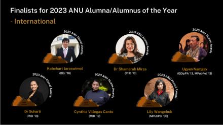 2023 International Alumnus/Alumna of the Year