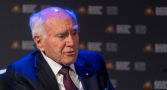 The Hon John Howard AC speaks at ANU. Jamie Kidston/ANU